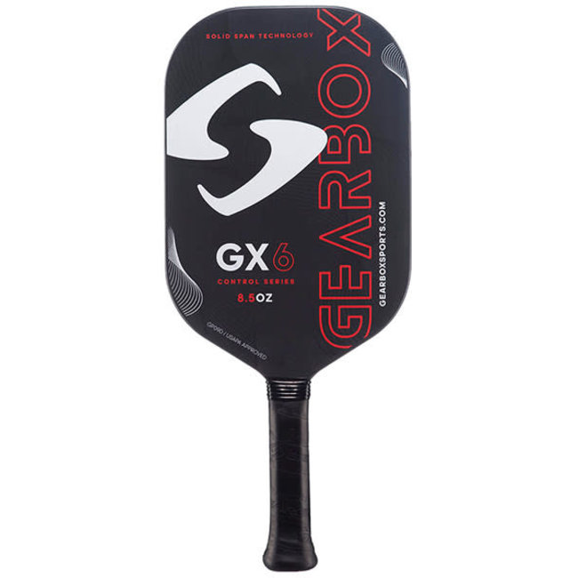 Gearbox Gearbox GX6 Pickleball Paddle Control Red 8.5