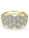 Gabriel & Co. 14K Yellow Gold Woven Diamond Statement Ring