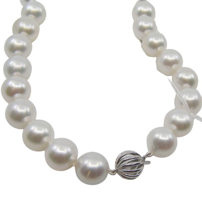 14K White Gold South Sea Pearl Strand Necklace