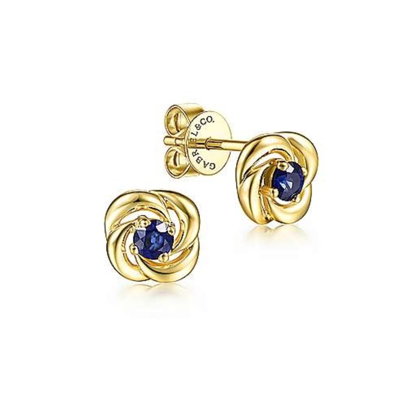Gabriel & Co. 14kt Sapphire Earrings