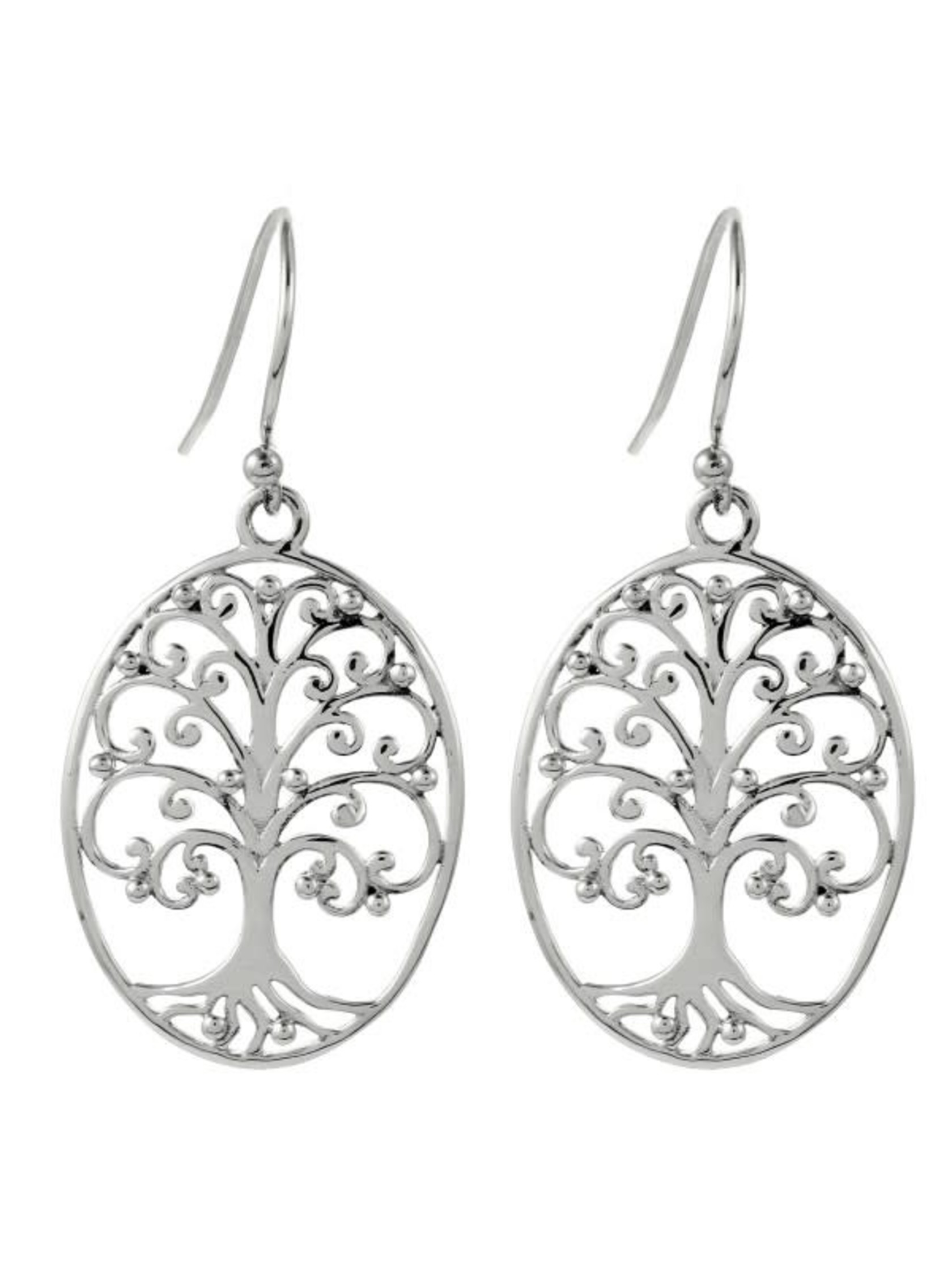 Southern Gates Oval Oak Tree Earrings Polly's Jewelry