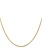 14K Yellow Gold 20" 1.4mm Flat Cable Chain