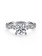 Gabriel & Co. 14K White Gold Round Diamond Engagement Ring