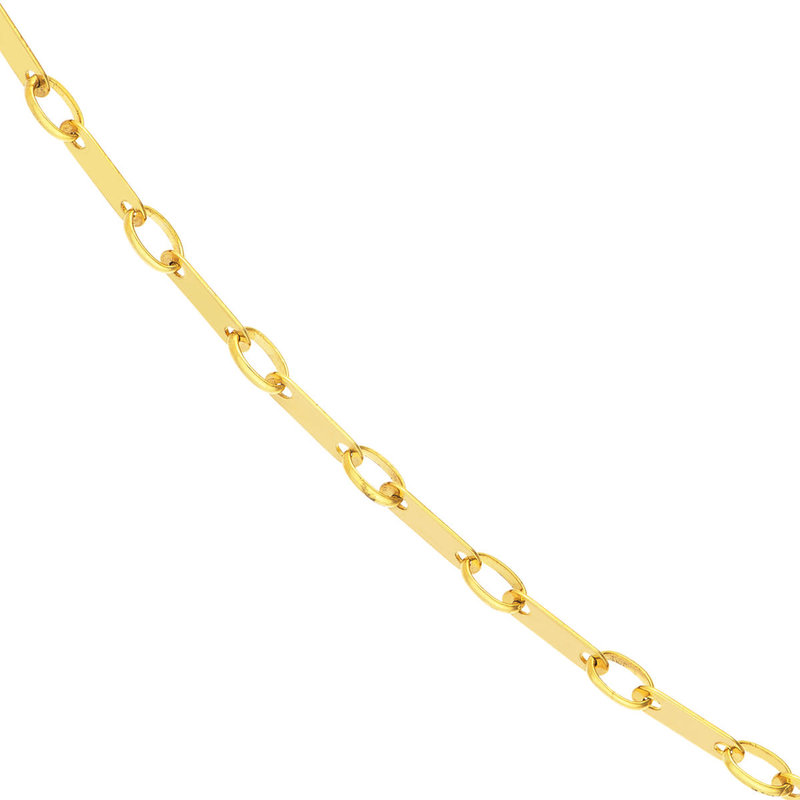 1.85 mm Handmade Flat Link Chain