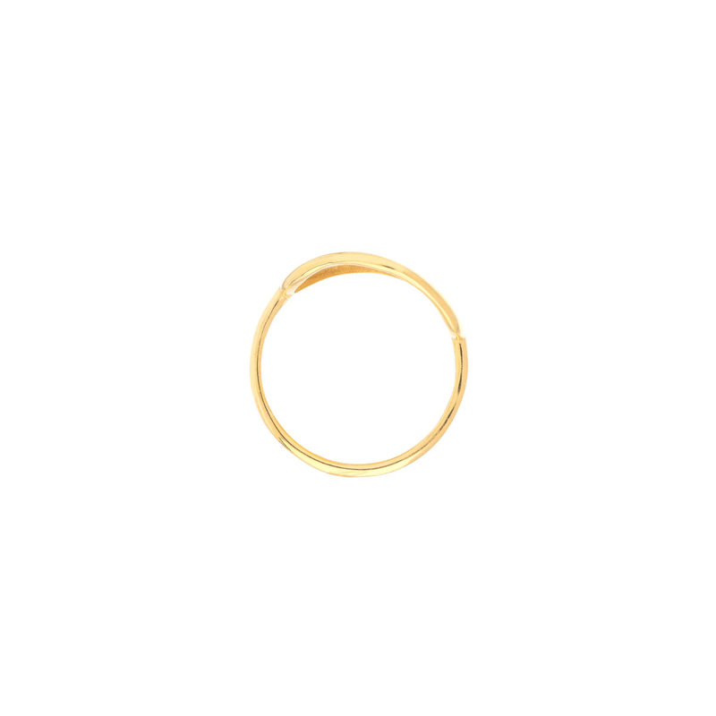 Organic Shape Round Ring