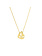14K Yellow Gold Petite Sailboat Necklace
