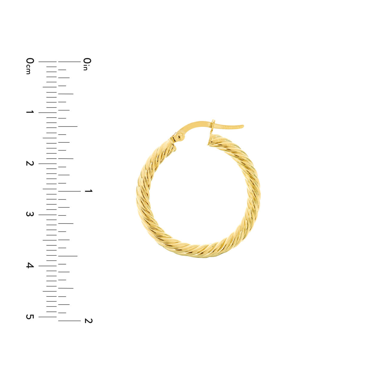 Rope Hoop Earrings