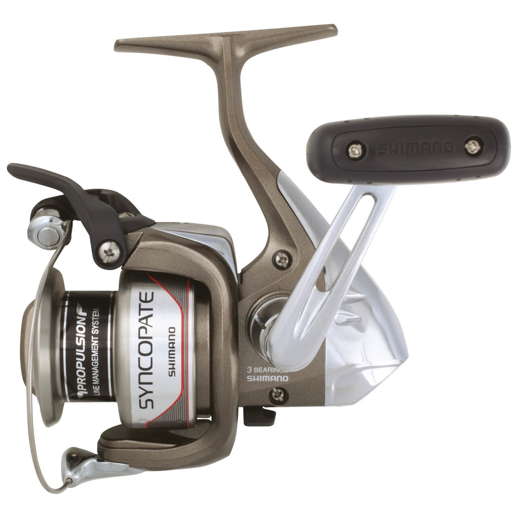 Shimano Shimano SC2500FG Syncopate 2500 Spinning Reel, Quick Fire II, 4BB + 1RB, 5.2:1, Front Drag Box