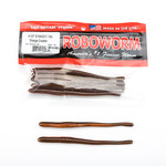 Roboworm Roboworm ST-A7JO Straight Tail Worm, 4 .5", Orange Crusher, 10/Pack