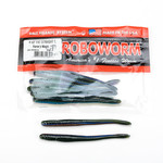 Roboworm Roboworm SK-8296 FAT Straight Tail Worm, 4 .5", Aaron's Magic, 8/Pack