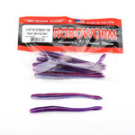 Roboworm Roboworm SK-H23R FAT Straight Tail Worm, 4 .5", Aaron's Morning Dawn, 8/Pack