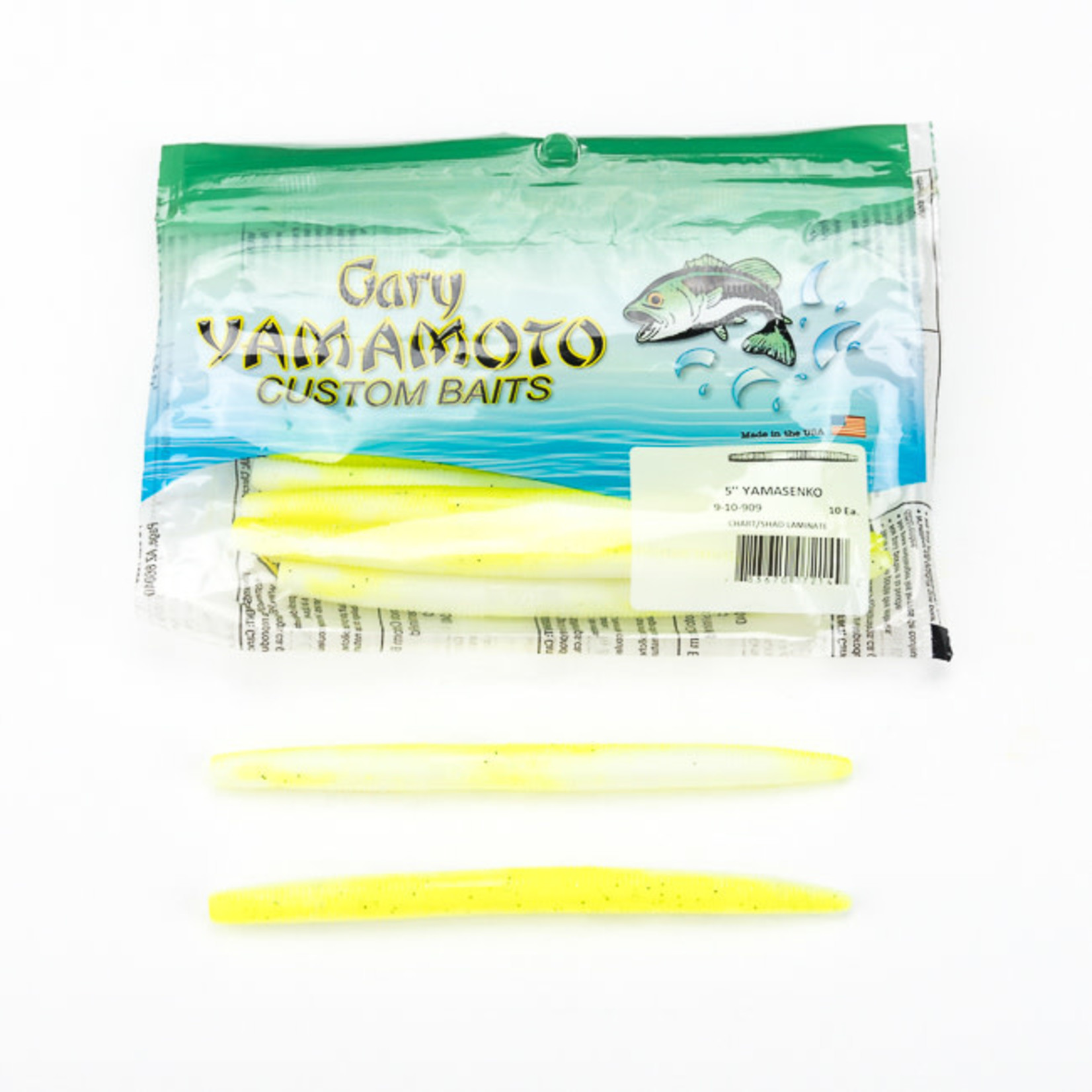 Leurres Souples Yamamoto Senko Pour Pêche Du Black Bass - Bâtonnets 15,2 Cm, Couleur Green Pumpkin/Black