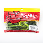Big Bite Baits Big Bite Baits 4" Craw Tube, Watermelon Chartreuse, 8pk