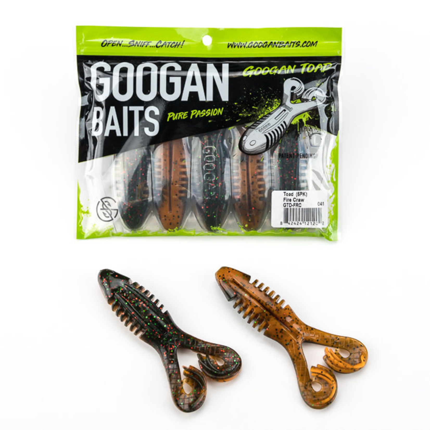 Googan Googan Baits GTDFRC Toad Fire Craw Idaho Rod and Reel