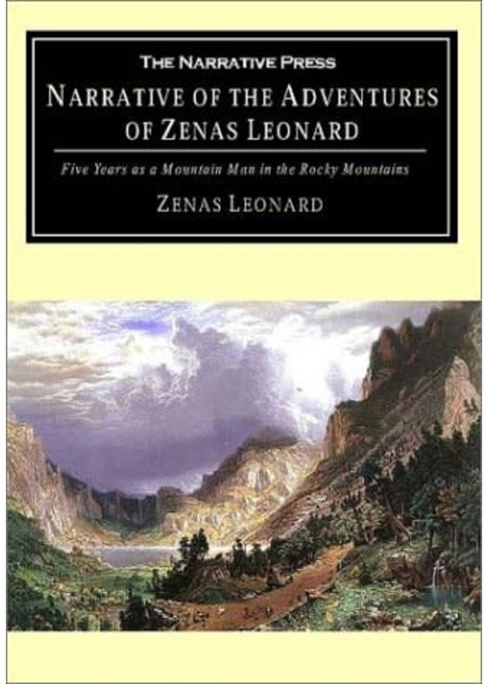 Narrative Press Narrative of the Adventures of Zenas Loenard