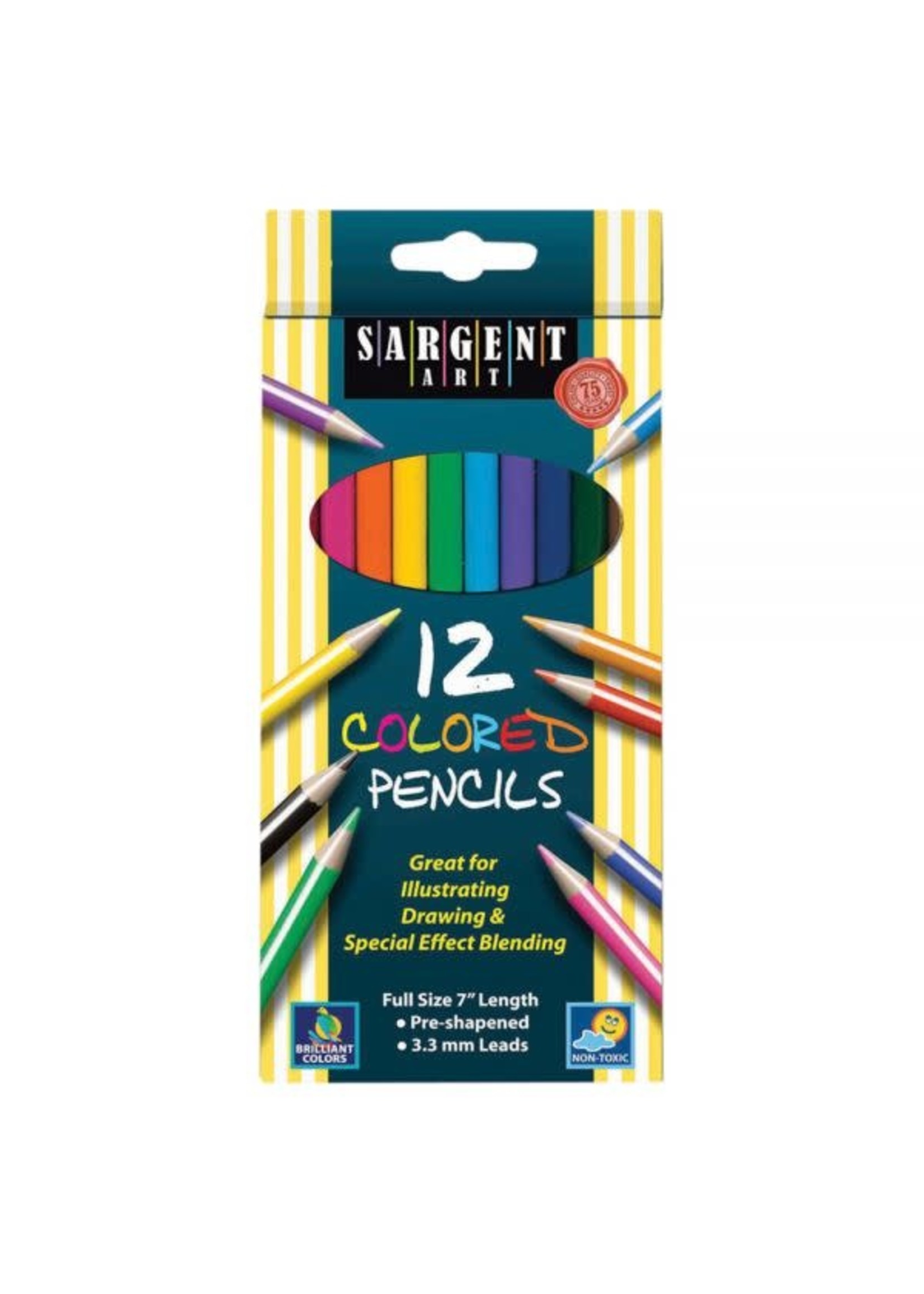 Sargent Art 12 Colored Pencils