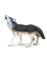 Safari Figurines Gray Wolf Sm