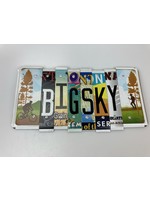 License Plate Art LPA License Plate Collage: Big Sky