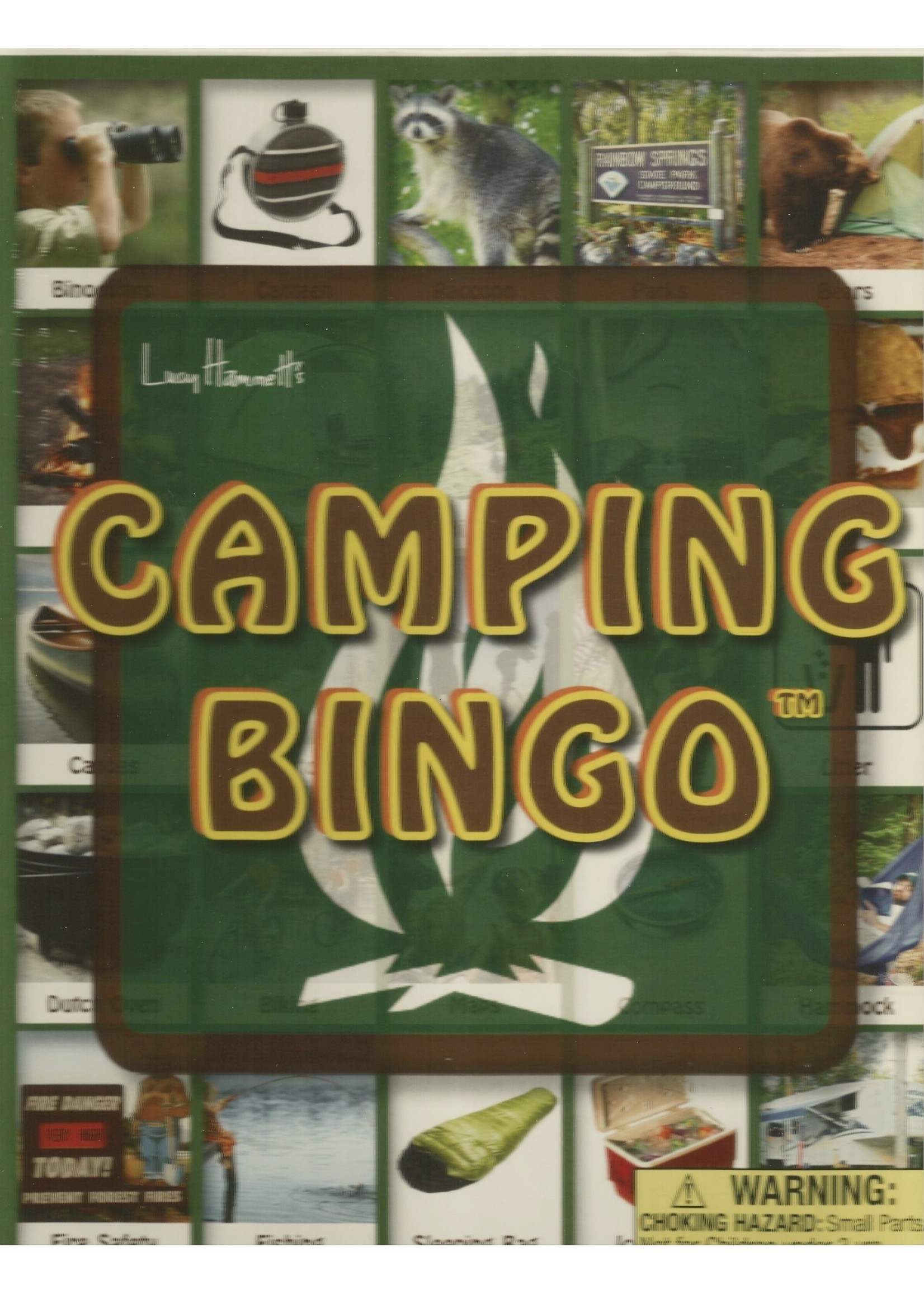 Lucy Hammett Games Camping Bingo