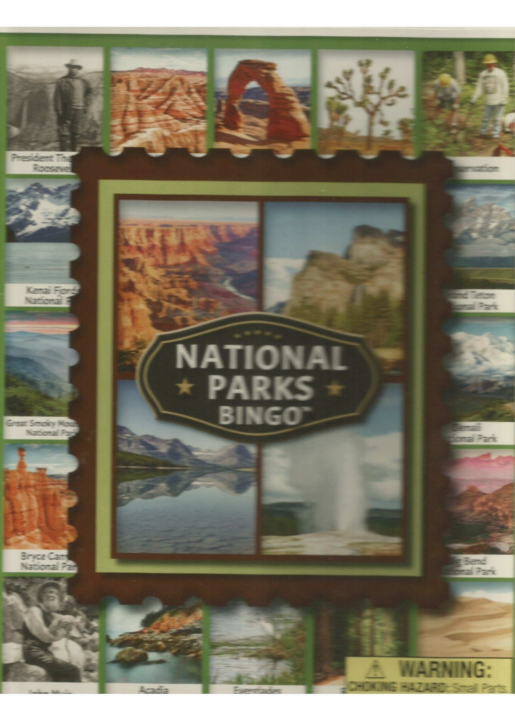 Lucy Hammett Games National Parks Bingo