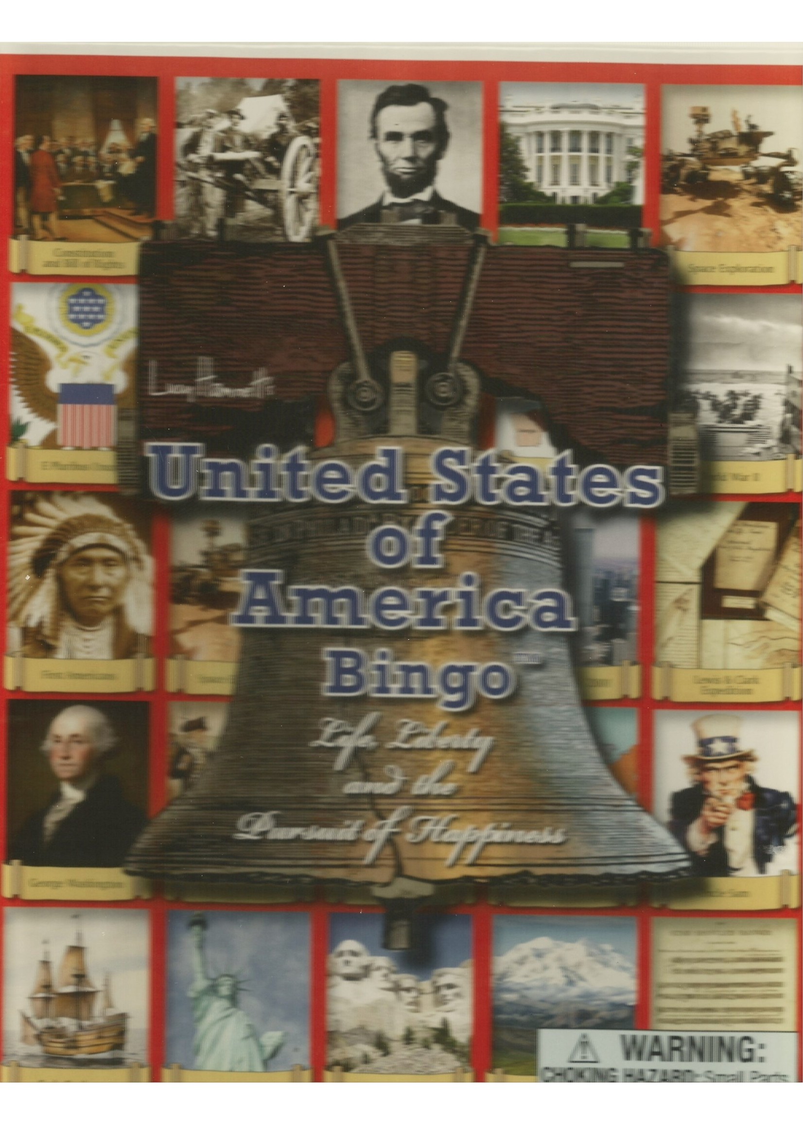 Lucy Hammett Games US of America Bingo