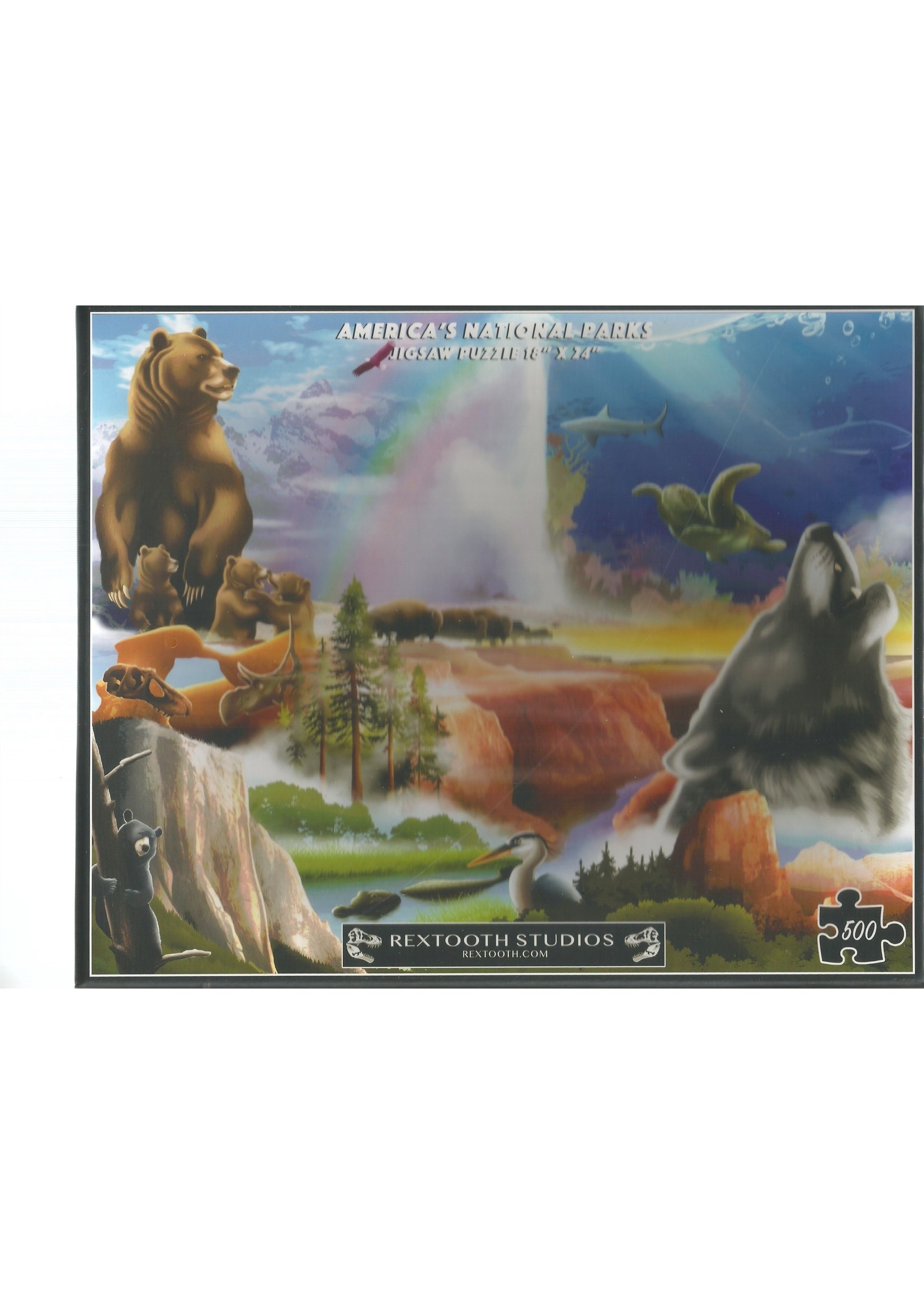 Rextooth Studios RTS Parks Jigsaw Puzzle 500
