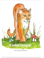 Postcard A Total Cougar