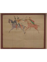 White Swan White Swan Ledger Art 8X11 Print Two Pursue 50