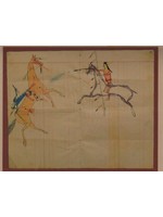 White Swan White Swan Ledger Art 8X11 Print Kill Horse 16