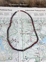 Beaded Brown Necklace