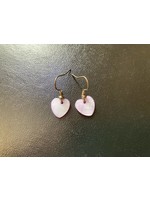 Earrings Lavender Heart
