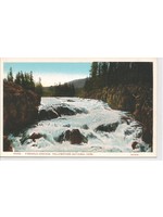 YNP Postcard Firehole Cascade 10089