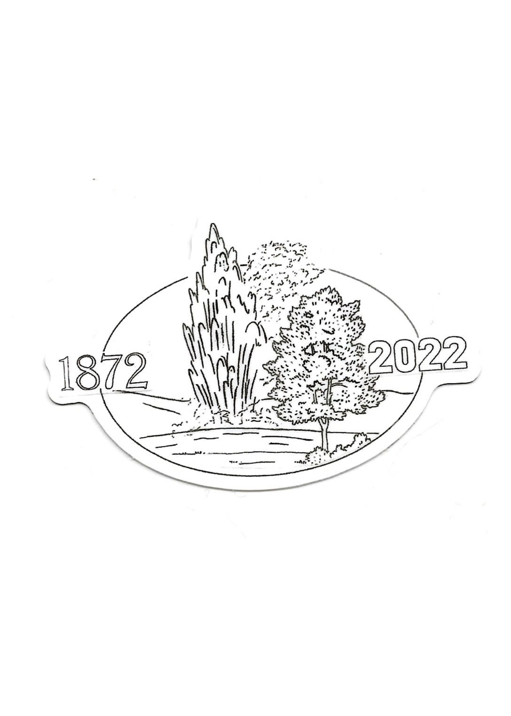 YNP 150th Old Faithful Sticker
