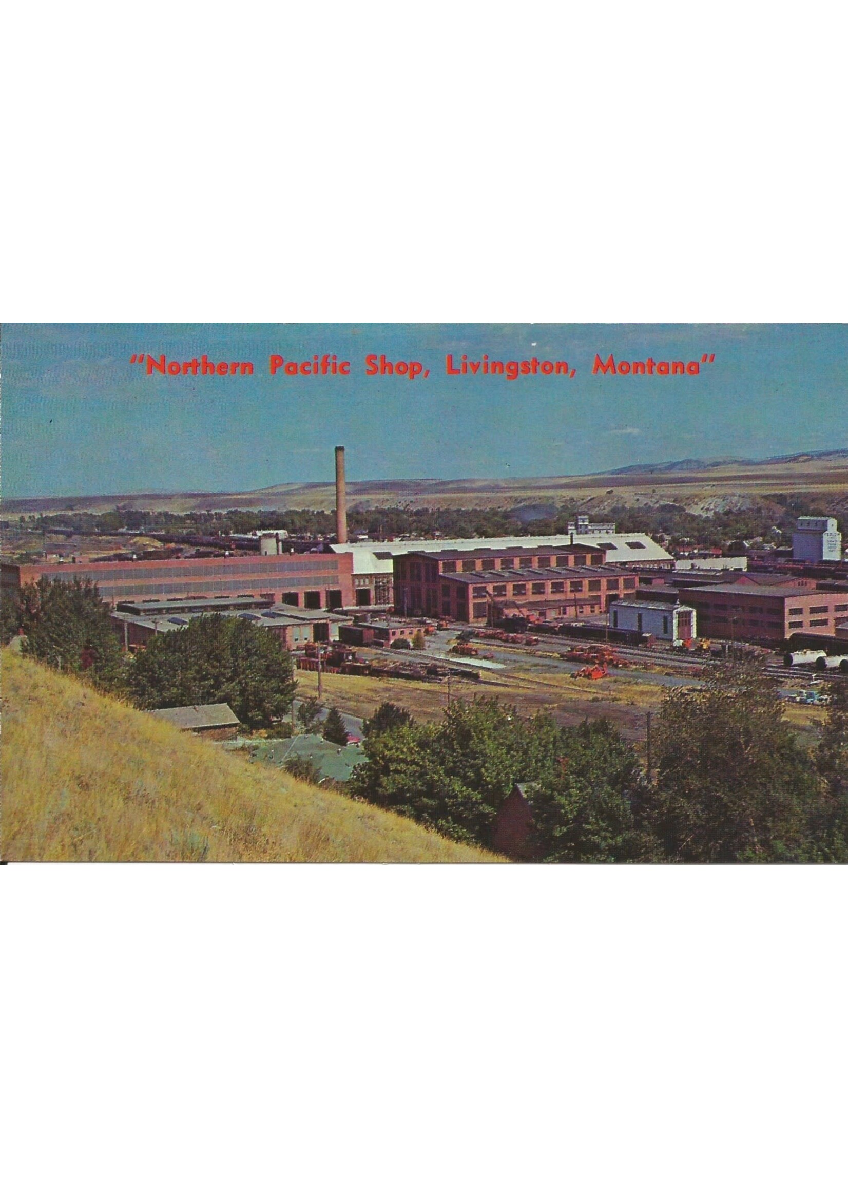 Postcard, Northern Pacific Shop