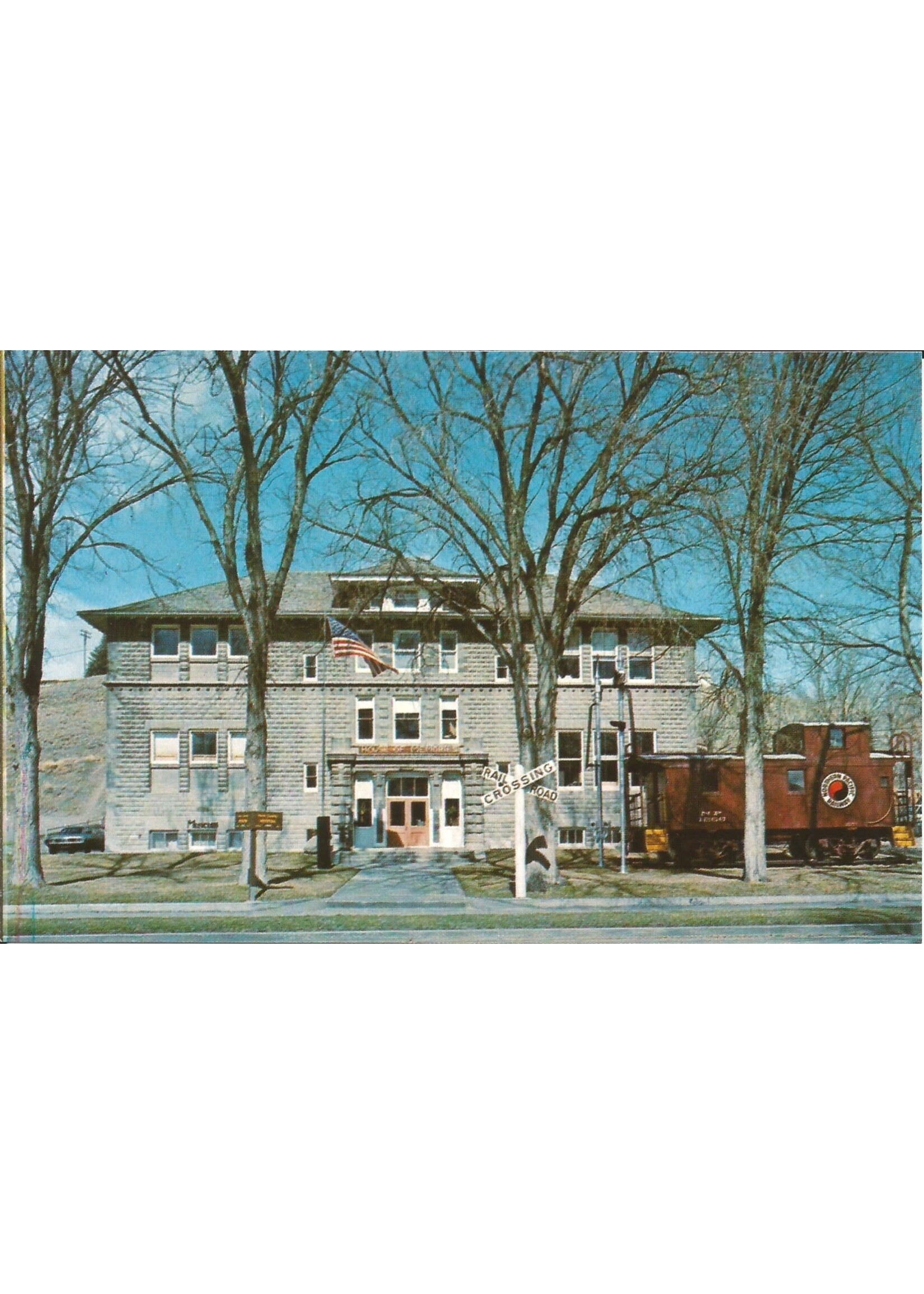 Postcard, Park County Museum