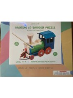 RF Painting 3D Wooden Puzzle