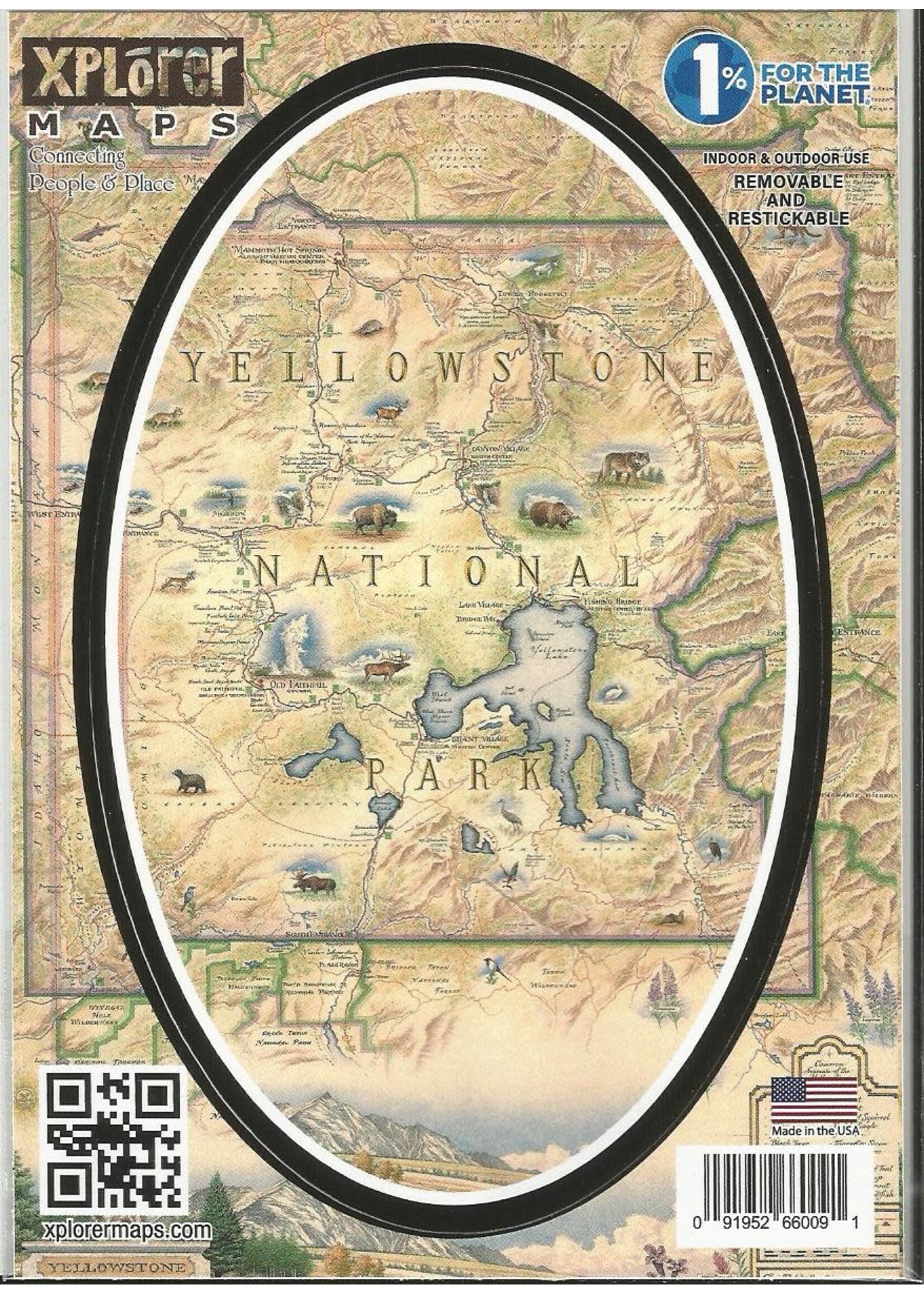 XM Yellowstone Sticker