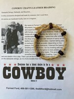 CC Thin Braid Rawhide Bracelet