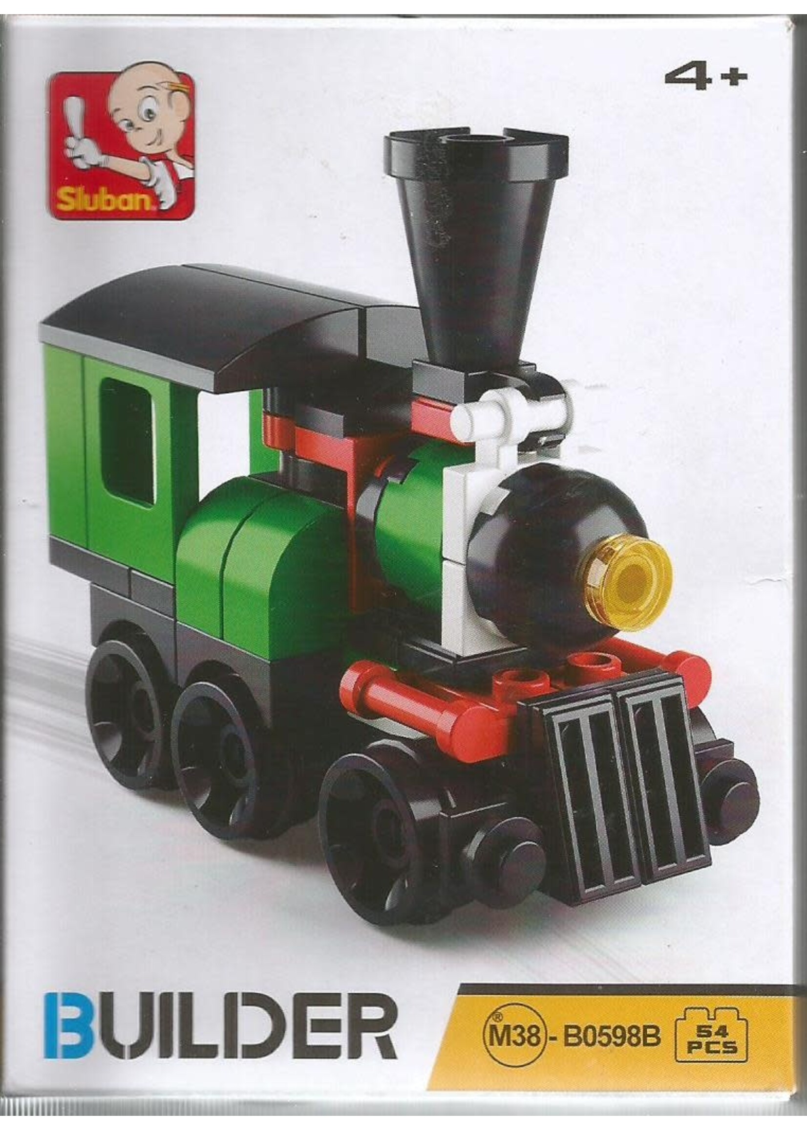 RF Lego Style Builder Steam Engine