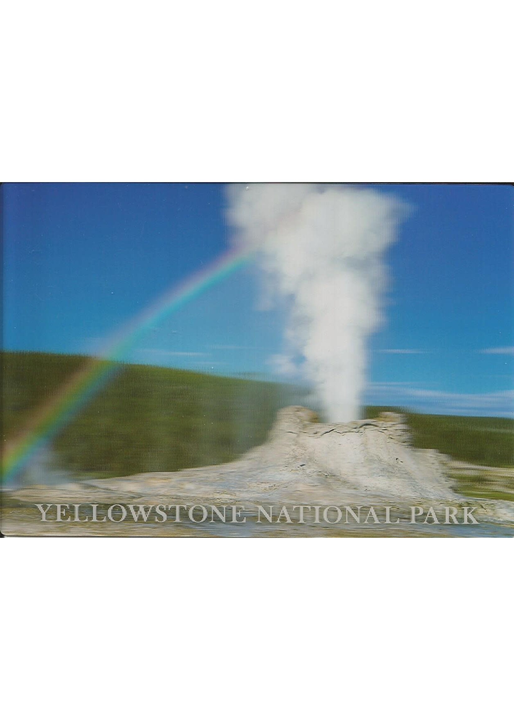 3D Geyser Postcard