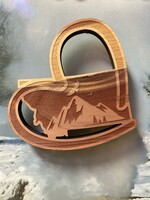 AnH Silvertip Family AnH Magnet Heart Open