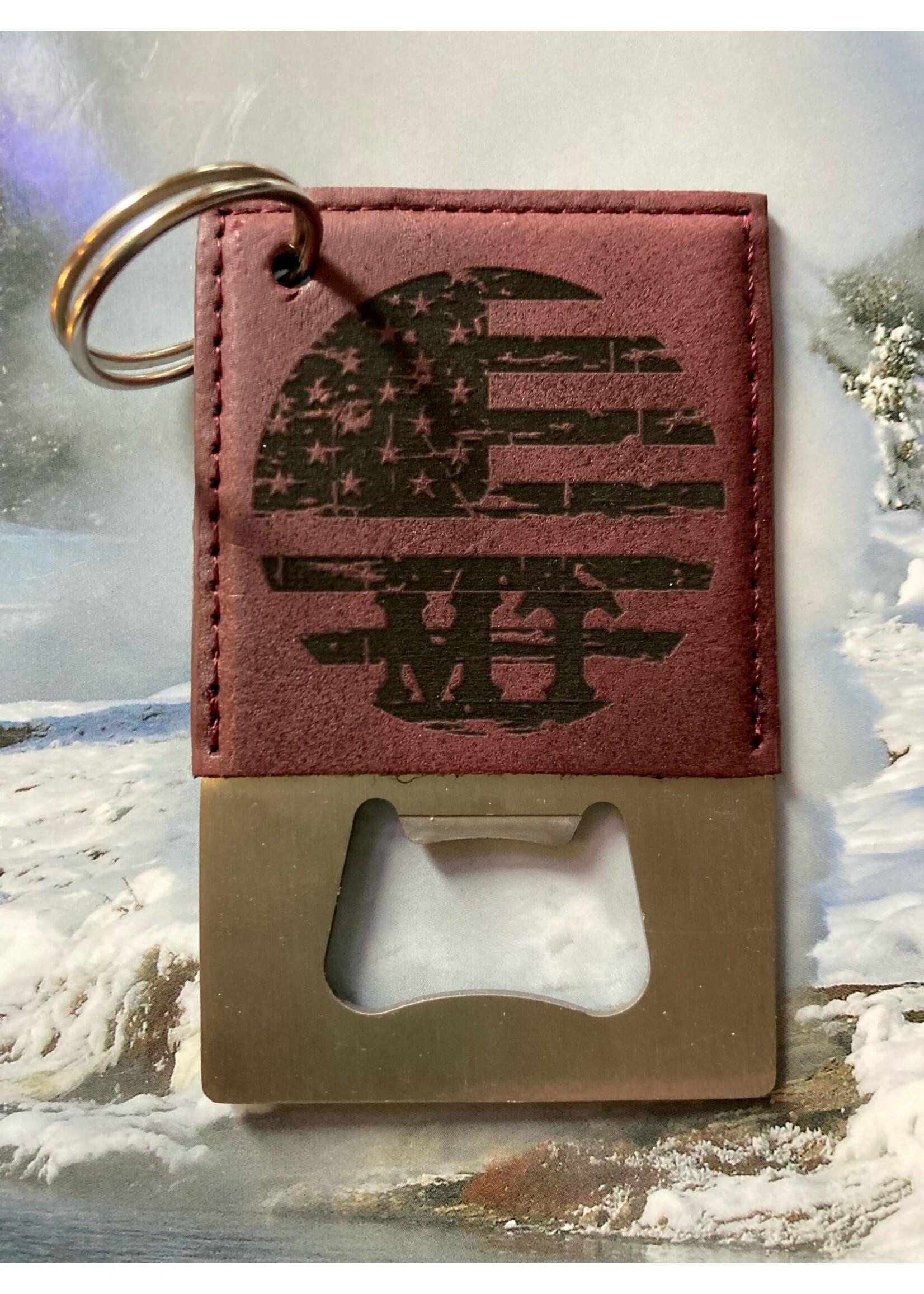 AnH Silvertip Family AnH Square Opener Flag