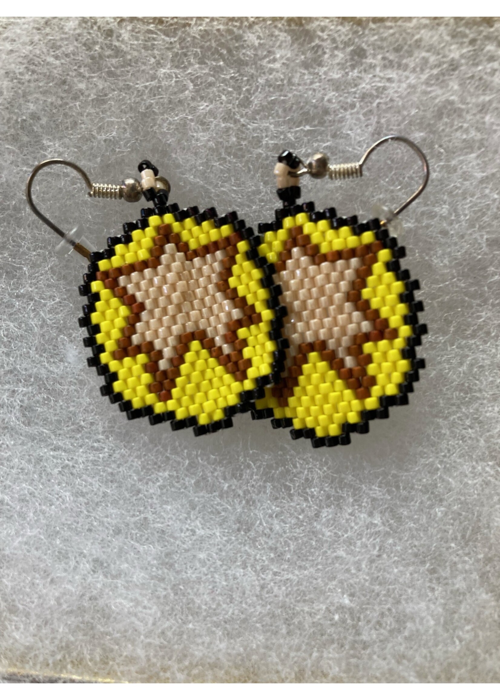 GV Earrings Yellow Star