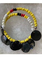 GV Child Black Shell Bracelet