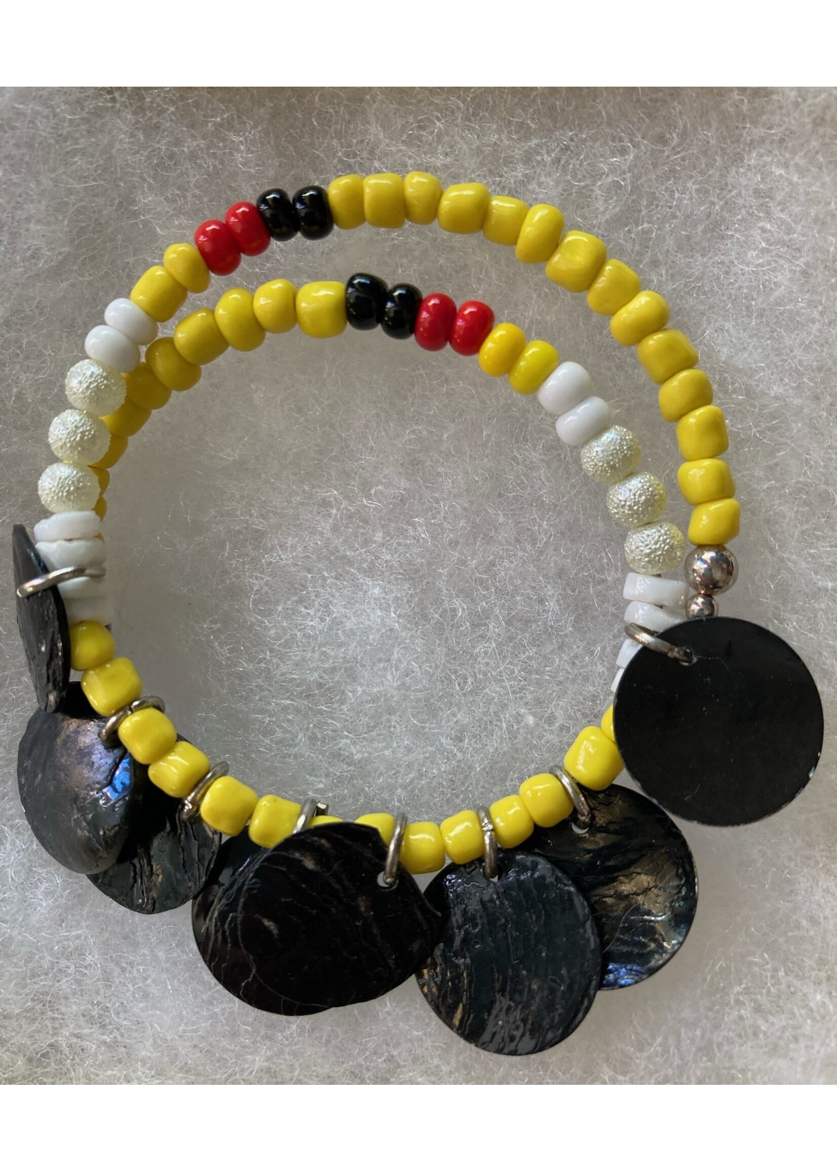 GV Child Black Shell Bracelet