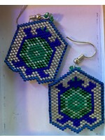 GV Earrings Silver Turtle