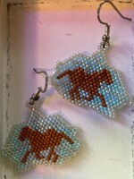 GV Earrings Cloud Horse