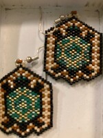 GV Earrings Gold Turtle