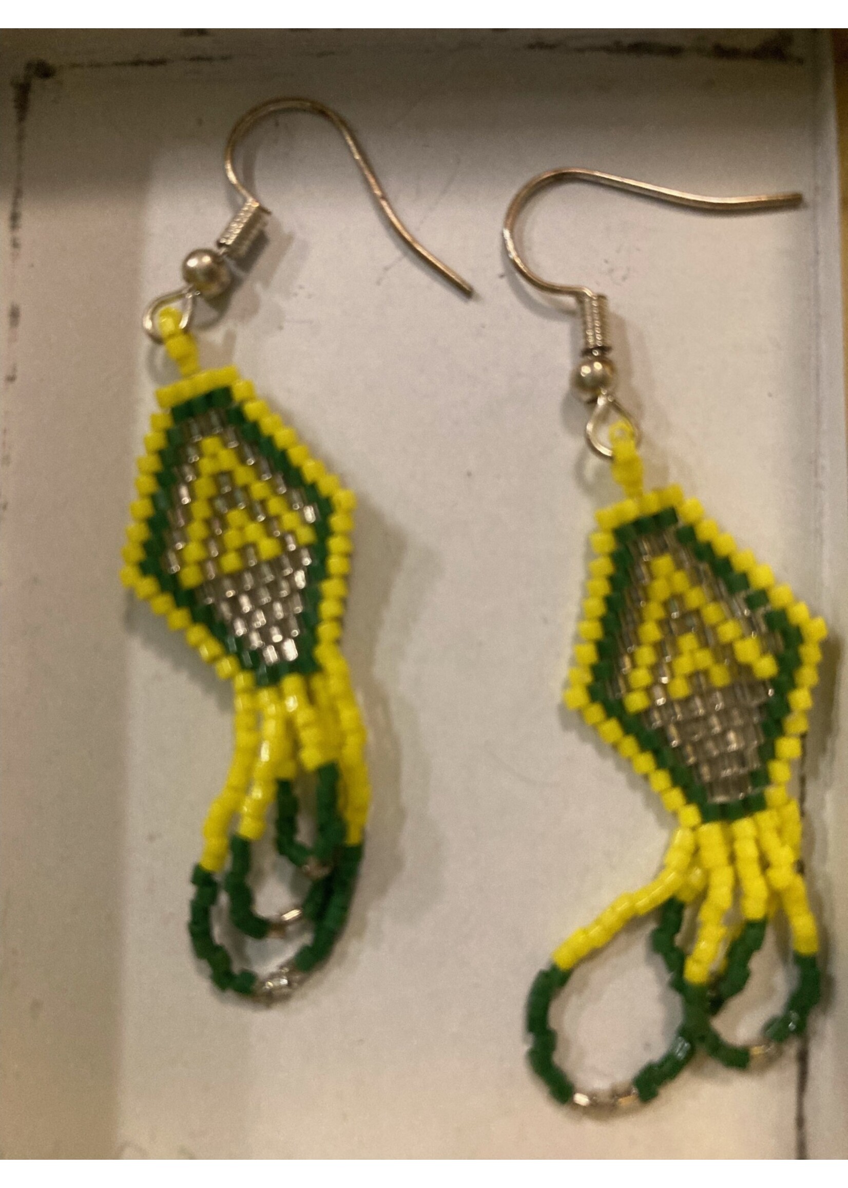 GV Earrings Lemon Lime Diamond