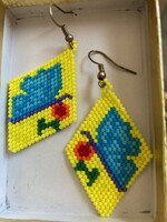 GV Earrings Blue Butterfly